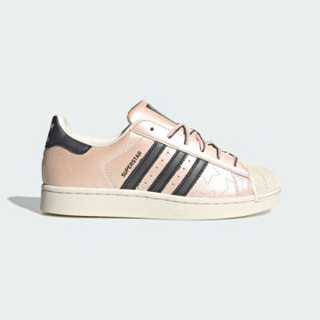 Adidas 愛迪達 Superstar II W [JR6985] 女 運動休閒鞋 經典 貝殼頭 粉橘 米白