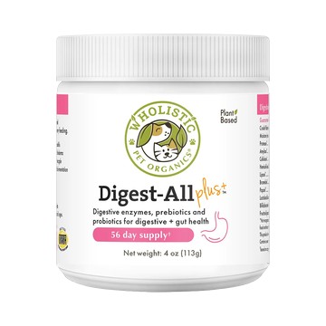 【Wholistic Pet Organics 護你姿】益生消化酵素粉 全齡犬貓 寵物保健 維持腸道健康 增進腸內菌叢平衡 _4oz