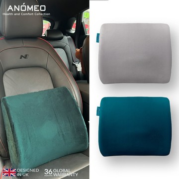 ANOMEO 人體工學背靠墊/腰靠墊/靠腰/背墊/36月保固 (高密度記憶棉)