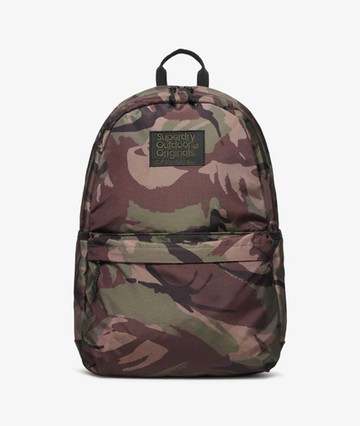 Superdry Women's Printed Montana Backpack Green Size: 1SIZE