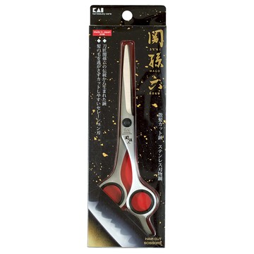 KAI 貝印 関孫六 理髮剪刀 ST柄 不銹鋼刀刃鋼 聚乙烯  HC-3518  1個