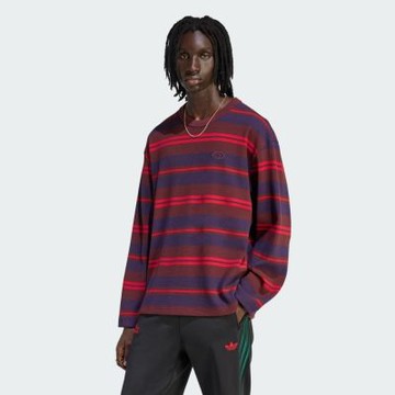 Adidas 愛迪達 Graphic Ls Tee KS6847 男 長袖上衣 休閒長袖 酒紅 棕 亞版