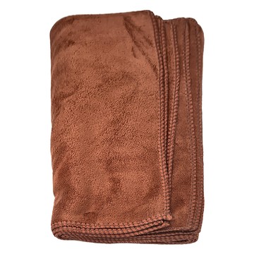 G+居家 加厚強力吸水擦拭布 咖啡色  30 x 60cm  3條