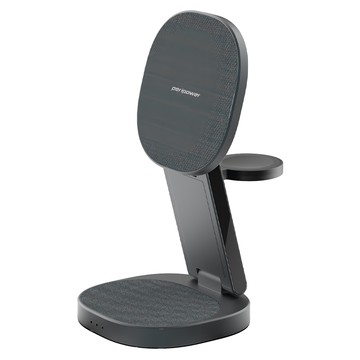 peripower TriMag 三合一磁吸折疊無線充電座 PS-04  黑色  1個