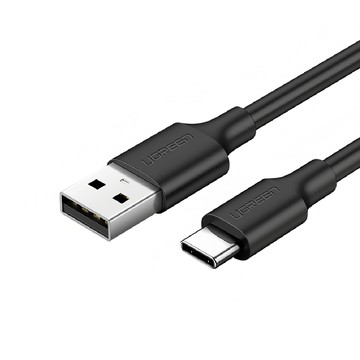 UGREEN 綠聯 USB-C-Type-C快充傳輸線  0.5m  黑色  1條