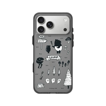 iPhone 17 Pro Max Clear (相機按鈕) 酷墨灰 - 馬來貘 Laimo - LAIMO的魔幻森林_白天