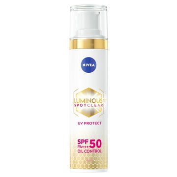 NIVEA 妮維雅 台灣公司貨 LUMINOUS630淡斑煥白UV防禦乳SPF50  40ml  1瓶