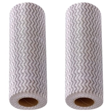 小麥購物 萬用一次性去汙免洗抹布 L2417 顏色隨機  2捲  1組