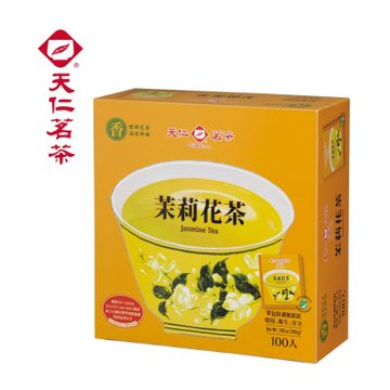天仁茗茶 茉莉花茶袋茶防潮包茶包2gx100包