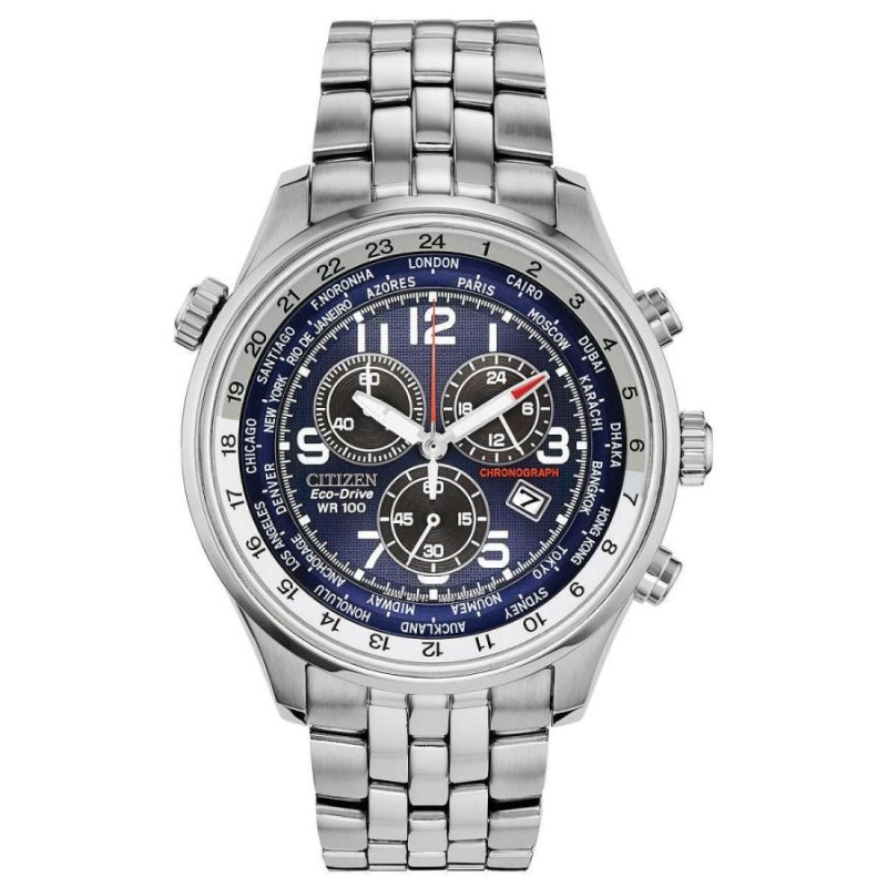 CITIZEN シチズン Eco-Drive エコドライブ AT0361-57L クロノグラフ