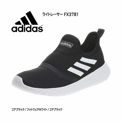 アディダス Adidas 靴 スニーカー シューズ ライトレーサー Fx3781 コアブラック フットウェアホワイト コアブラック スリッポン メッシュ 紳士 メンズ 通販 Lineポイント最大get Lineショッピング