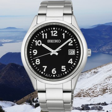 SEIKO 精工 日系SOLAR太陽能 經典數字手錶 SBPX155J/V157-0DX0D