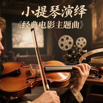 小提琴演繹經典電影主題曲 | 經典銀幕懷舊名曲 影視配樂音樂CD碟