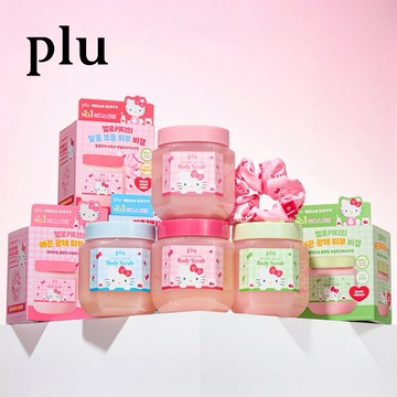 【Plu 】HELLO KITTY 香氛海鹽身體磨砂膏 多款香任選