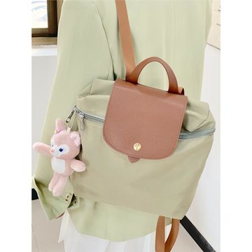 大容量尼龍帆布包包女2023新款潮韓版小眾背包休閑學生上課雙肩包