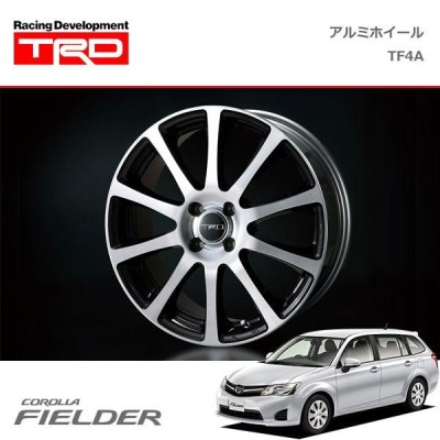 TRD アルミホイール TF4A 16インチ 1本 カローラフィールダー NZE161G NZE164G NRE161G ZRE162G NKE165G  12/05〜15/03 除く1.3L車 | LINEブランドカタログ