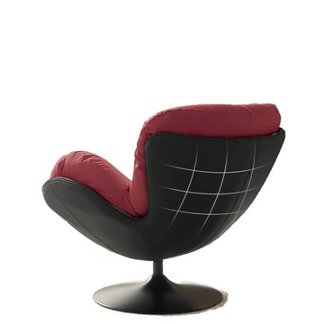 北歐沙發椅單人旋轉現代簡約家用沙發客廳陽臺蛋殼臥室懶人休閑椅【0113103DD】