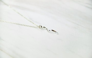 wave 波浪系列 -短浪純銀項鍊 / 銀飾 禮物