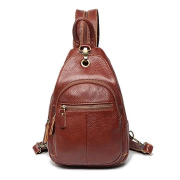 背包女韓版潮2024新款包包女原創女包斜挎包真皮小包女森系雙肩包