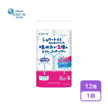 【日本大王】 溫水洗淨便座專用衛生紙12捲入(花香)