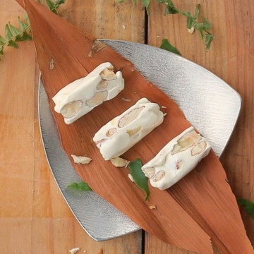 杏仁牛軋糖220g/袋 (奶蛋素)｜舊振南