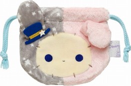 【震撼精品百貨】 Sentimental Circus_憂傷馬戲團~SAN-X 天空之淚彩虹絨毛束口袋 縮口袋-史畢卡*82742