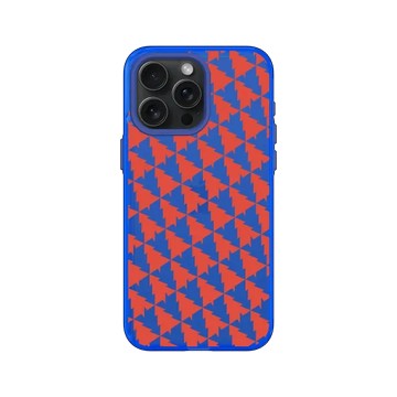 iPhone 15 Pro Max JellyTint 激光藍 - JOCR - Forest Red & White