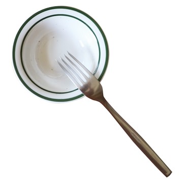 Tuxton 進口磁水果碗 綠邊 4 1/4 TGB-032  白色  1個