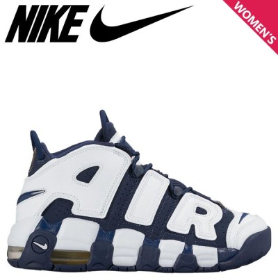 Nike Air More Uptempo Gs Olympic ナイキ エア モア アップテンポ ジーエス グレード スクール White Midnight Navy 通販 Lineポイント最大get Lineショッピング