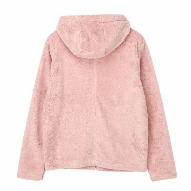 GUESS ゲス ミニワッペンフリースパーカー フーディー ボア