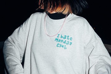 I Hate Monday Club Oversized Sweater 寬鬆衛衣 大學 T