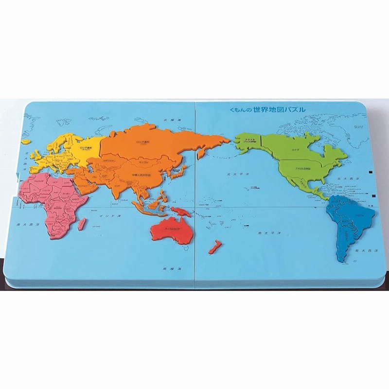 くもんの世界地図パズル Pn 21 通販 Lineポイント最大get Lineショッピング