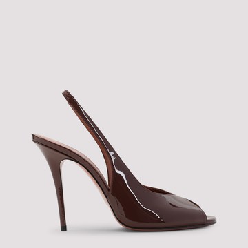 Amina Muaddi Kristina 105 Patent Sling