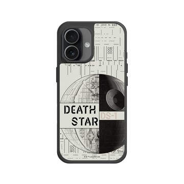 iPhone 17 SolidX 黑 - 迪士尼-星際大戰 Star Wars - 星際大戰 – 死星全幅結構圖
