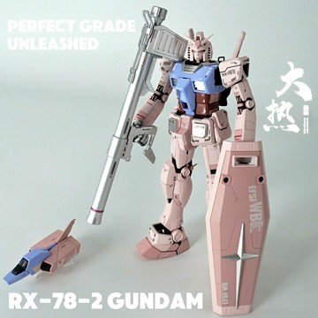 大熱 萬代 MG 1/100 RX-78-2 元祖高達3.0改色噴涂高達模型男生禮