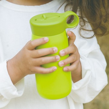 KINTO PLAY TUMBLER吸管保溫瓶300ml 檸檬綠