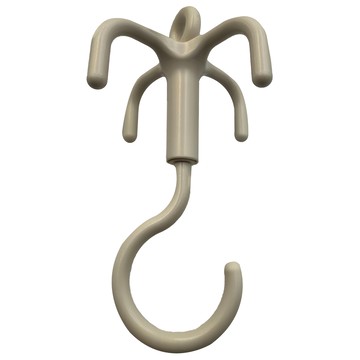 日本霜山 SHIMOYAMA 四爪型ABS多功能包包掛勾 腰帶串接掛鉤  1個