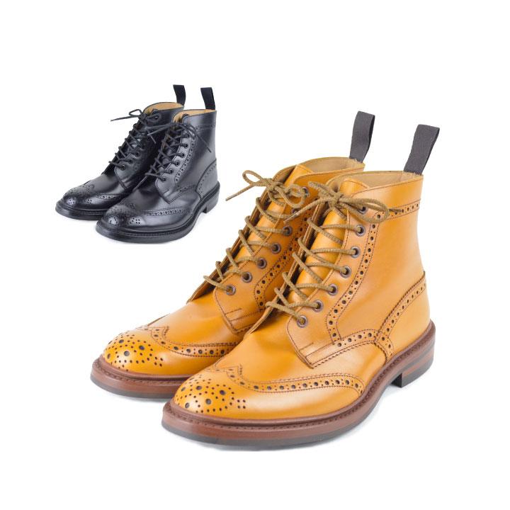 Tricker‘s トリッカーズ STOW ストウ カントリーブーツ 黒