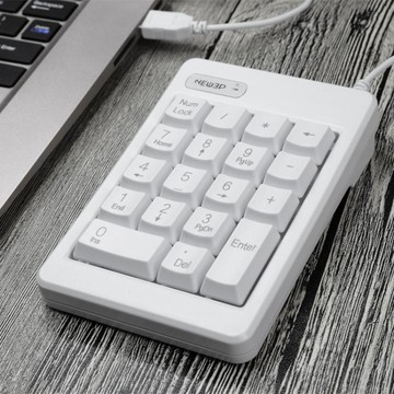 免驅小鍵盤數字鍵兼容筆記本免驅即插即用數字有線小鍵盤迷你 99購物節