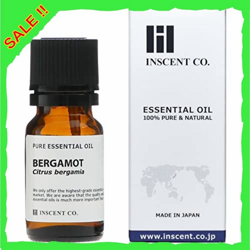商品 10ml,ベルガモット,エッセンシャルオイル,スポイト付き,100％精油