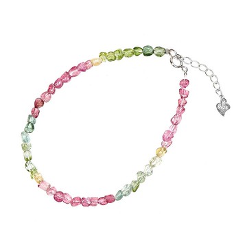 【正佳珠寶】粉碧璽 頂級糖果碧璽 3g 不定型碧璽手鍊