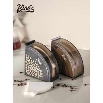 Bincoo手沖咖啡濾紙架掛耳咖啡濾紙收納盒V60扇型過濾防塵通用款