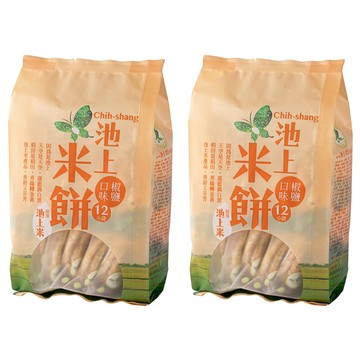 池上鄉農會 池上米餅 椒鹽口味  150g  2袋