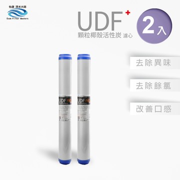 【怡康淨水】20吋標準UDF顆粒活性炭濾心組