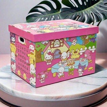 【臺灣-出貨】三麗鷗節日禮盒生日禮物盒禮品送男女朋友宿舍收納箱空盒子包裝盒TIAN5