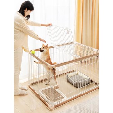 愛麗思狗籠愛麗絲ins狗籠子中小型犬柴犬斗牛犬柯基圍欄室內