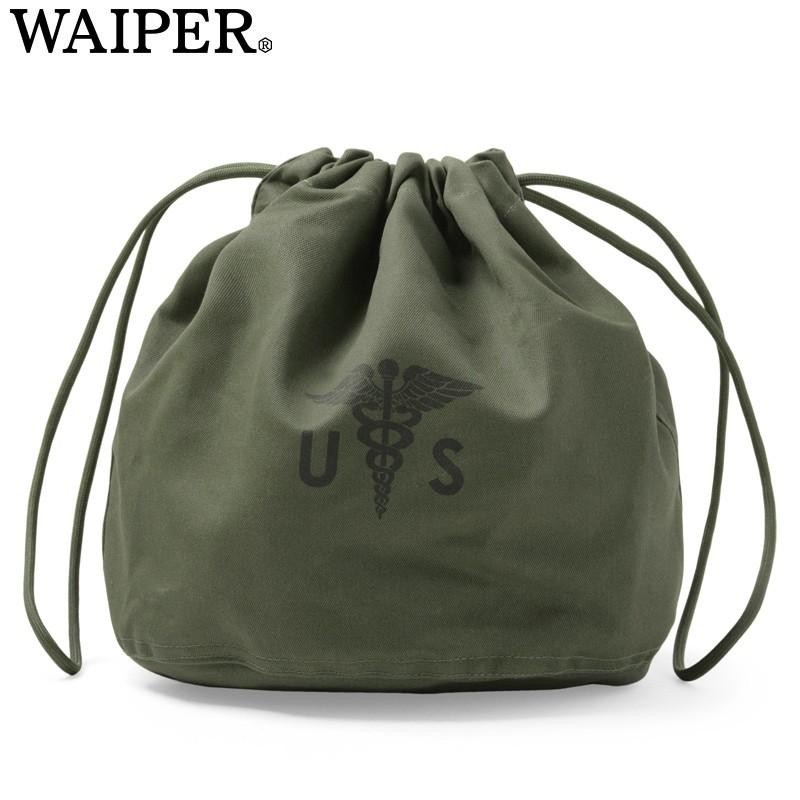 WAIPER.inc 米軍 パーソナルエフェクツバッグ 巾着 袋 小物入れ