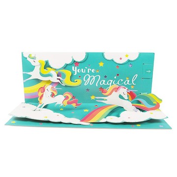立體卡-獨角獸【Up With Paper-立體卡片 多用途】