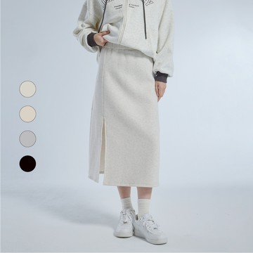 50% Fifty Percent｜MORE COLOR前開衩鬆緊腰頭長裙【期間限定】｜02489161002