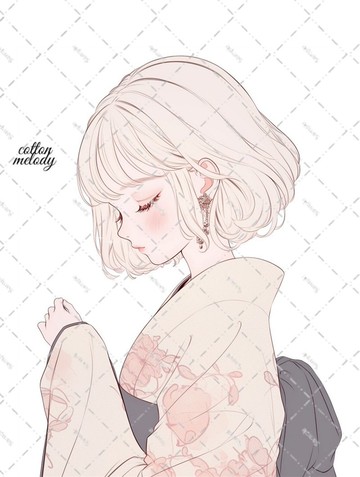 原創貼紙 no.7360 人物貼紙 原創貼紙 人物貼紙 女孩貼紙 原創人物貼紙